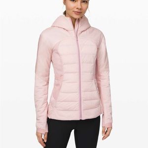 Lululemon light pink Down for it all Jacket
